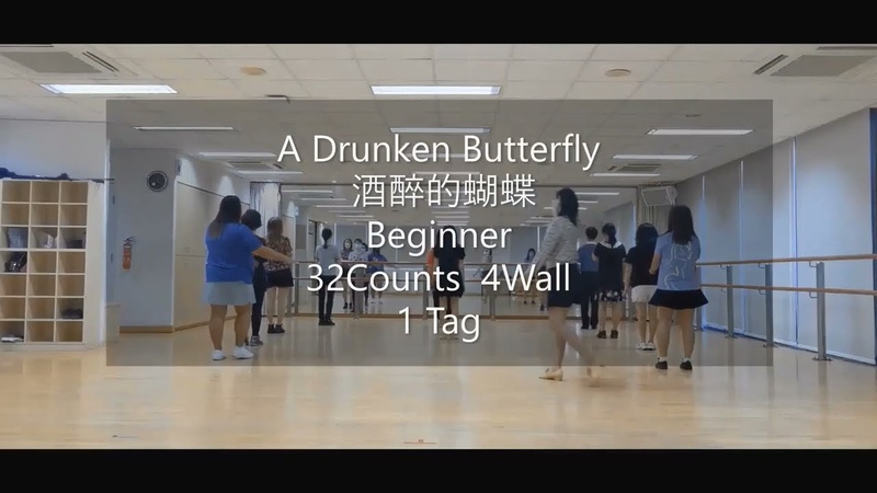A Drunken Butterfly(酒醉的蝴蝶) Line Dance ( Beginner) Lets Practice
