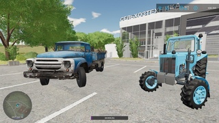 КОЛХОЗ НА ГРАНИ БАНКРОДСТВА I РУССКАЯ КАРТА I FARMING SUMMULATOR 22