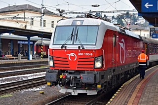 ZSSK Vectron  ● R 609 SPIŠAN (Bratislava - Košice) ● Bratislava hlavná stanica