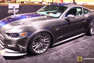 2017 Ford Mustang Fastback 825hp Carbon Fiber Body Kit by Speedkore - Exterior Walkaround 2016 SEMA