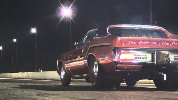 8 second car: Pro Street 71 Mercury Cougar drag racing Edgewater drag strip