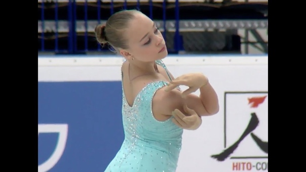 2016 ISU Junior Grand Prix Ostrava Ladies Short Program Anastasiia GUBANOVA