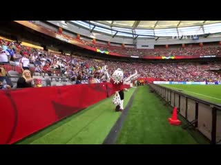 Canada's cool mascot takes flight