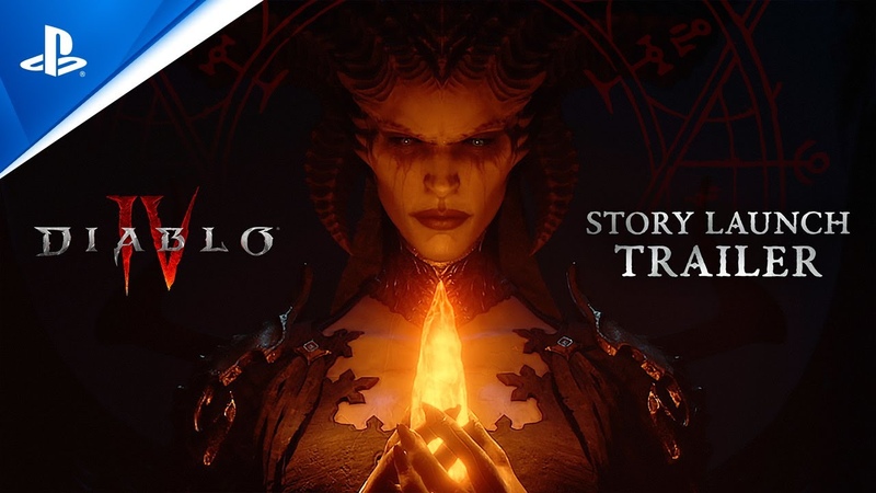 Diablo IV Story Launch Trailer, PS5 PS4
