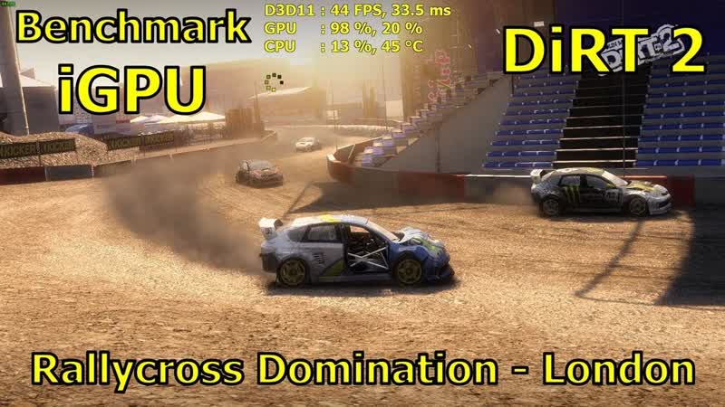 Benchmark i GPU Di RT 2 Rallycross Domination
