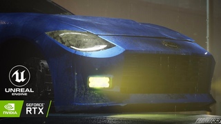 Wangan Midnight - Junkyard 22’ Nissan Z // Unreal Engine 4 (RTX)