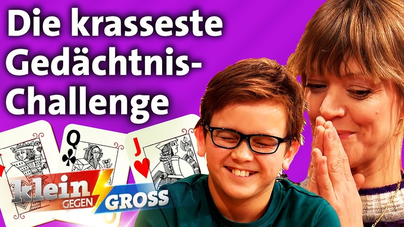 Wer merkt sich die Reihenfolge von 156 Spielkarten besser Heike Makatsch vs. Dexter
