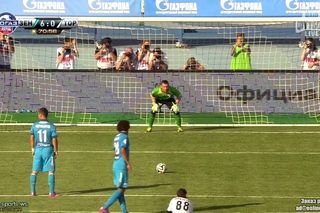 Alexander Kerzhakov Penalty goal- Zenit 7-0 Torpedo Moskva (RFPL 2014/15)