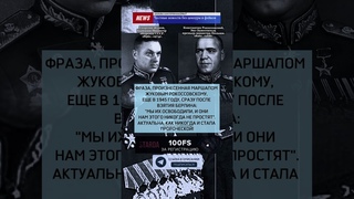 Нам этого никогда не простят.