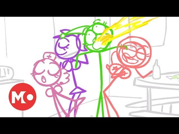 Dick Figures Real Dudes Bros Night Man ( Ep,