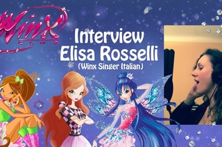 Winx Club - Interview Elisa Rosselli & Performance (Winx Singer Italian)
