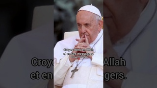 Coran en Français Sourate 4 An nisa Ayat 171/172 - Chrétiens Message pour Pape François Vatican