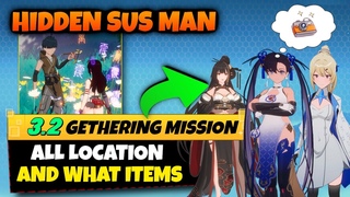 Gathering Mission & Sus Man! All Locations & Items Required! Tower of Fantasy