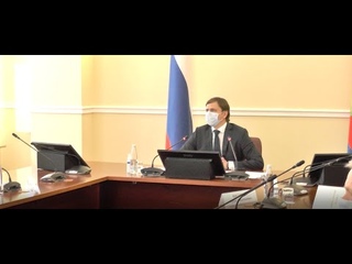 Выступление в защиту обманутых дольщиков. 12 мая, заседание у губернатора Клычкова А. Е.