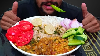 Choly Chawal Eating Street Food | Royal eating show (messy eating mukbang) social eating FASTFOODFAN