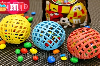 РАЗНОЦВЕТНЫЕ ШОКОЛАДНЫЕ ШАРЫ МЯЧИКИ С M&M's для декора детского дня рождения.