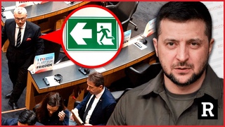 “We’re DONE with you!“ - Zelensky STUNNED as they walk out | Redacted with Clayton Morris