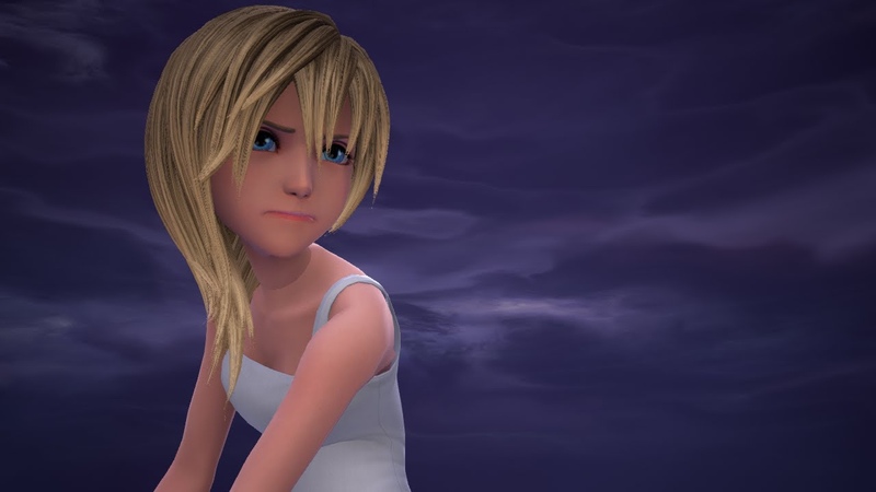 KH3 PC ( Mod) Namine beats the shit out of Larxene with a