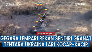 Kocak! Niat Serang Rusia, Granat Tentara Ukraina Justru Meledak di Sekitar Posisi Rekan-rekannya