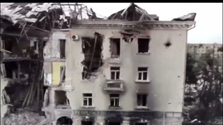 БАХМУТ 2023 пролёт над центром города