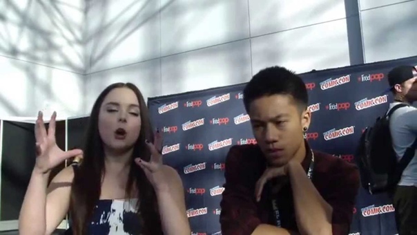 Madison Davenport Brandon Soo Hoo NYCC 2015 From Dusk Till Dawn: The