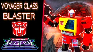 ОБЗОР Transformers Legacy - Blaster VOYAGER CLASS