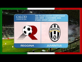 Serie A 2004-05, g10, Reggina - Juventus
