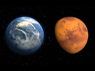Planeta Marte a simple vista máximo acercamiento en 11 años