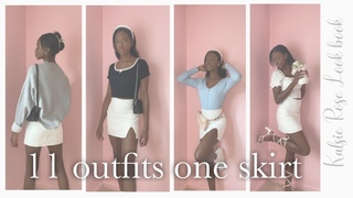 One skirt 11outfits | Kalsie Rose