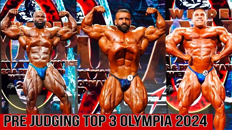 Mr Olympia 2024 1st Call Out Open Bodybuilding Hadi Choopan VS Samson Dauda VS Derek