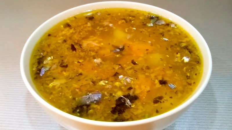 Рыбный Суп из Консервированной Сайры Быстро, Просто,