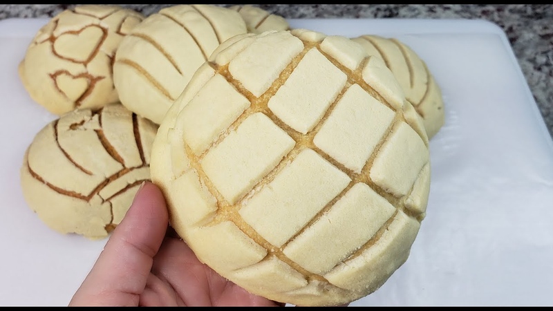 SOFT CONCHAS, Mexican Sweet Bread Recipe, PAN DULCE, Conchas