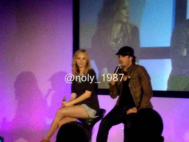 Bloody Night Con 3 Panel Candice Accola e Ian Somerhalder (4, 5 5 2013