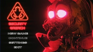 FIVE NIGHTS AT FREDDY'S Security Breach Menu FANMADE V5 20/20 MODE
