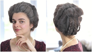 18th Century Hair Tutorial | Coiffure Banane