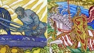 Русская былина Вольга и Микула Селянинович
