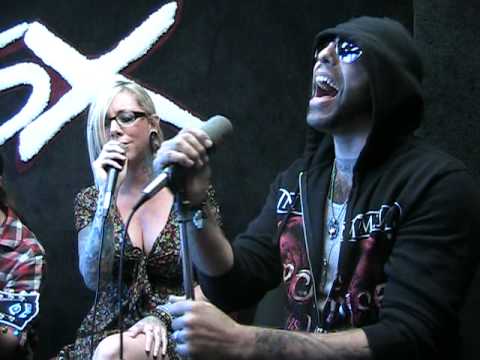 In This Moment performs The Promise feat. Adrian Patrick on 101. 7 The