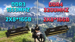 Does Ram Speed Really Matter  For Low End GPU  DDR3-1333mhz vs DDR4-3200mhz Test in 5 Games 2021
