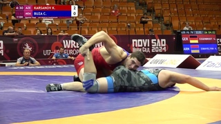 97 kg _ Khetag KARSANOV (AZE)  Constantin BUZA (MDA) _ 1/4 final