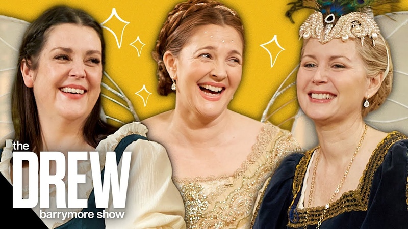 Megan Dodds Recalls Anjelica Hustons Wild Dinner Parties during Ever After, Drew Barrymore