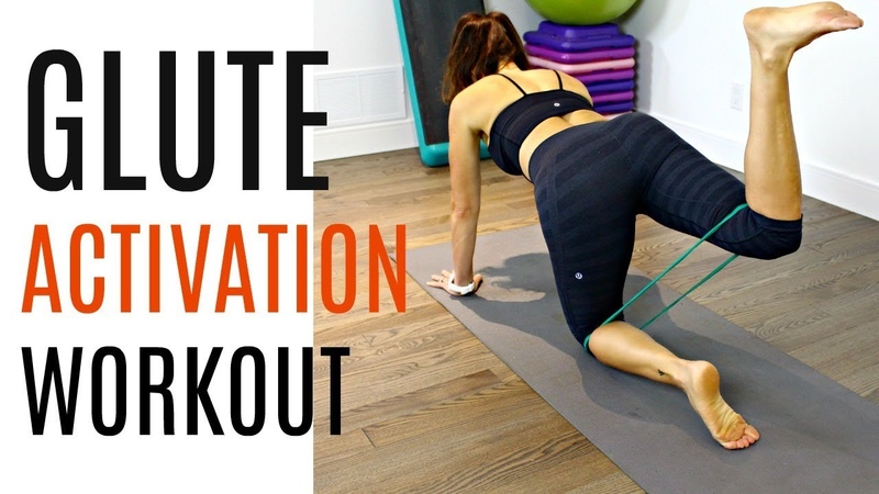 HOW TO ACTIVATE YOUR GLUTES MOBILITY MINI BAND WORKOUT PLUS