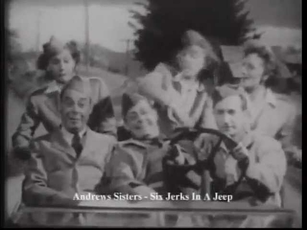 The ANDREWS Sisters Six Jerks in a
