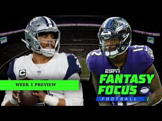 Fantasy Focus NFL Week 1 Preview   | Fantasy Focus Live!