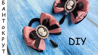 МК: ЛЕНИВЫЕ БАНТИКИ ИЗ ПЛИССИРОВАННОЙ ЛЕНТЫ/DIY: Lazos de cinta plisada
