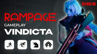 Deadlock - первый матч за Vindicta в 4k (4 про + нуб vs 5 про) / Первый взгляд (gameplay)