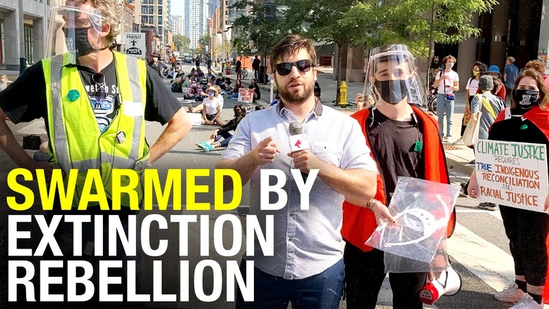 Climate protesters: Shut down oil gas, wear masks outside (and kill