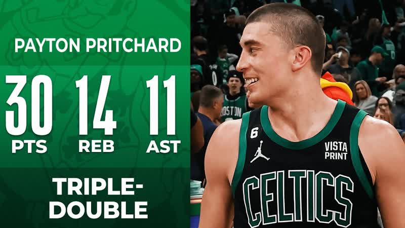 Payton Pritchards First Career Triple Double, April 9,