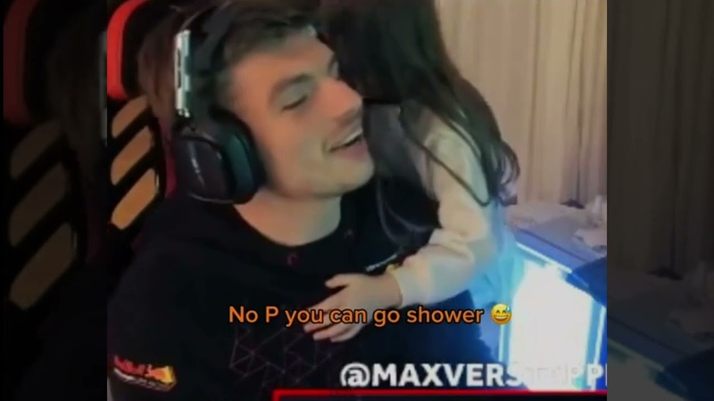 Penelope Bothering Max Verstappen During
