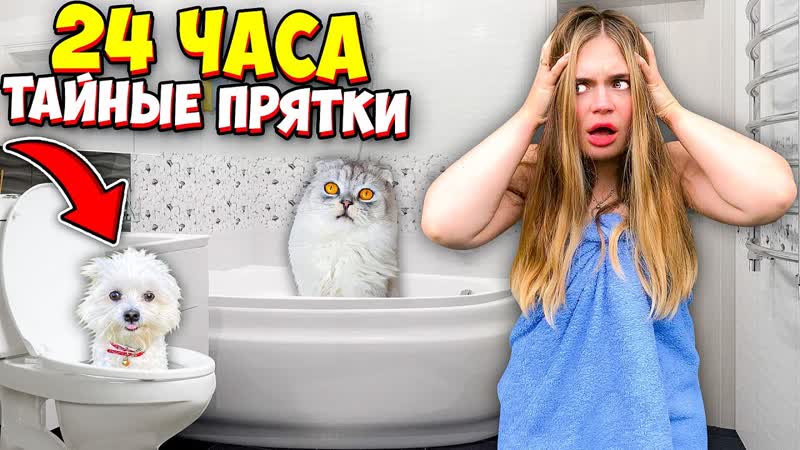 24 ЧАСА ТАЙНЫЕ ПРЯТКИ ОТ ЗВЕРОМАМЫ КЕВА И БИЛ ПРЕСЛЕДУЮТ
