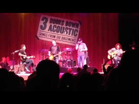 3 Doors Down Loser ( Acoustic show), Las